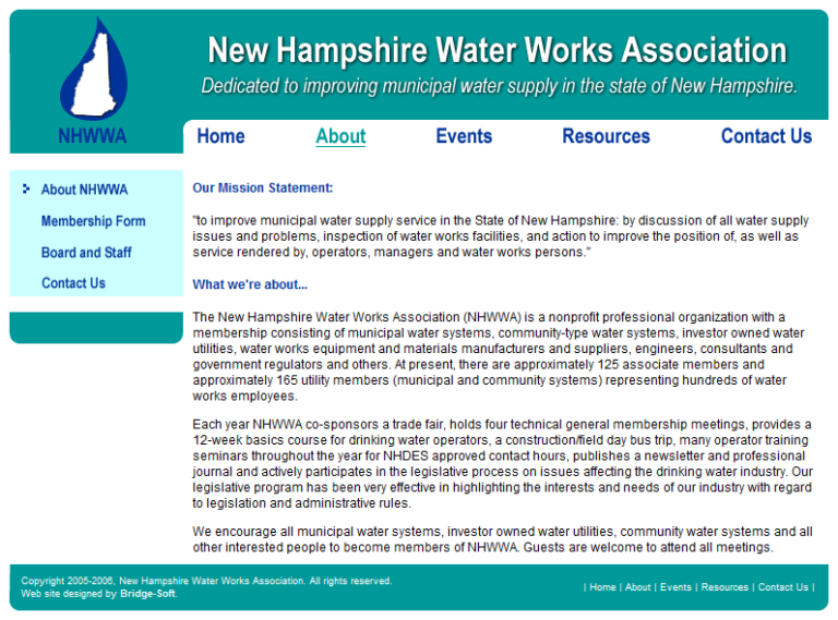 New Hampshire Water Works Association Jon DiPietro